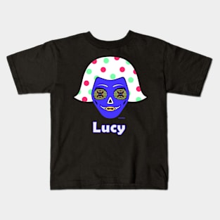 Lucy Purple Kids T-Shirt